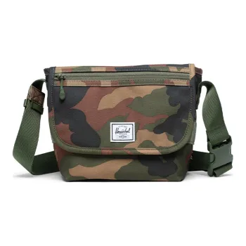 Herschel Polyester Messenger Bag Crossbody Bags Regular Unisex Classic Forest Green Camouflage