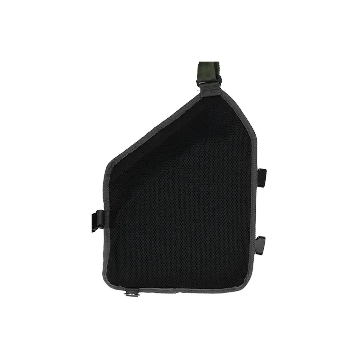 Indispensable Polyester Irregular Shaped Bag Backpack Unisex Aurora Black-2