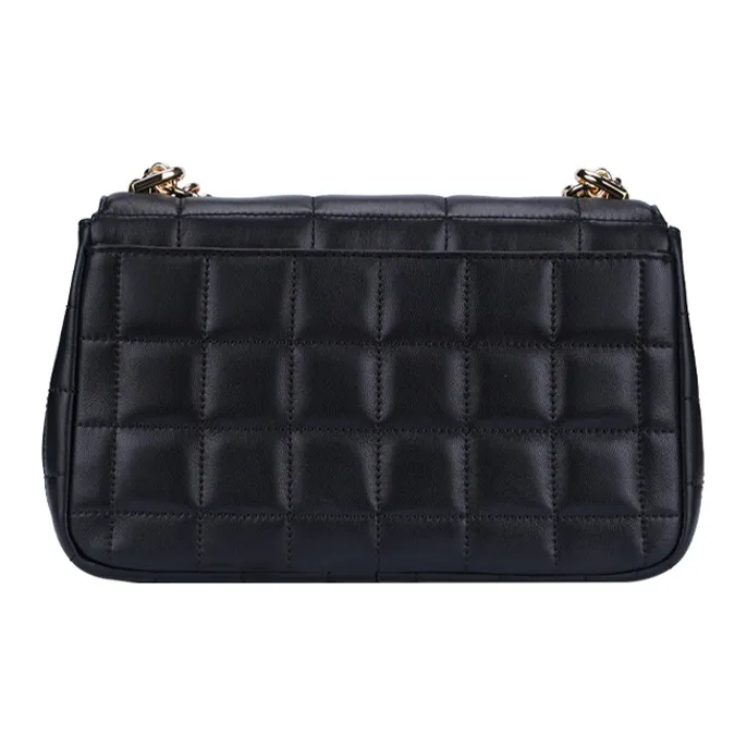 MICHAEL KORS Sheepskin Shoulder Bag Large Size Women's Black-2