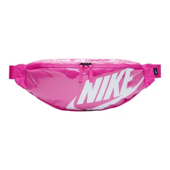 Nike Heritage Polyester Fanny Pack Regular Unisex Flame Pink