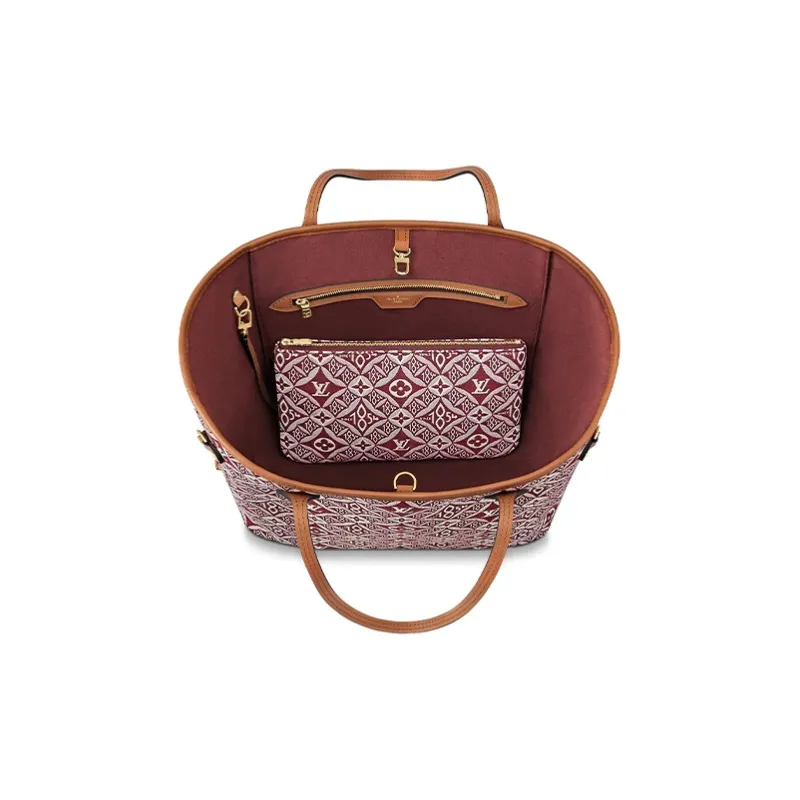 LOUIS VUITTON Pochette Since 1854 Mm Bordeaux-3