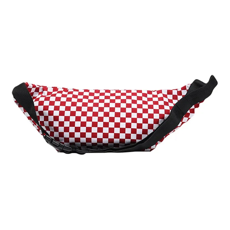 Vans Canvas Canvas Bag Fanny Pack Regular Unisex Red White-3