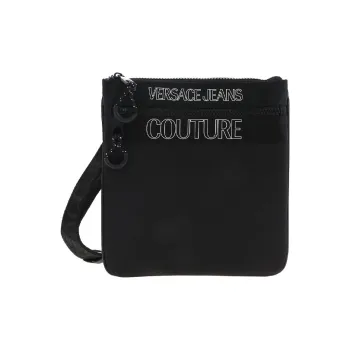 VERSACE JEANS COUTURE Shoulder Bag Crossbody Bag Unisex Black