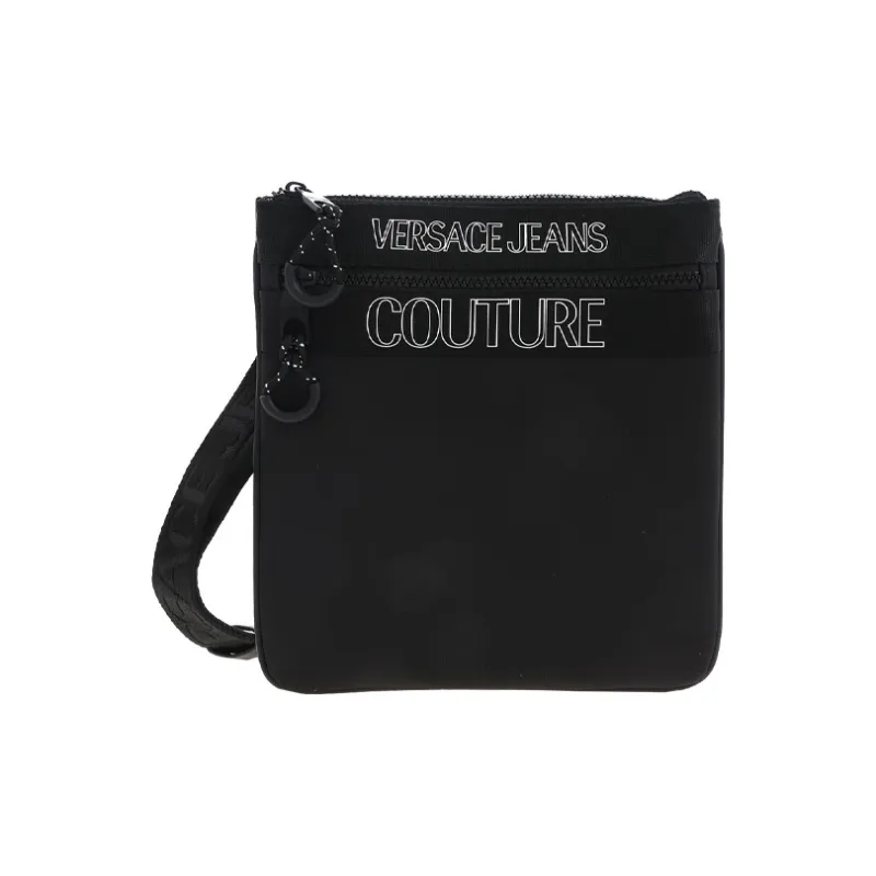 VERSACE JEANS COUTURE Shoulder Bag Crossbody Bag Unisex Black-0