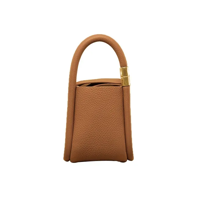 BOYY Calfskin Crossbody Bag Wonton Bag Handheld Bag Handbag Women's Brown-1
