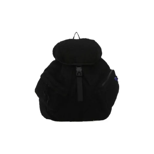 ADER ERROR Lambswool Texture Nylon Trim Backpack Regular Unisex Black