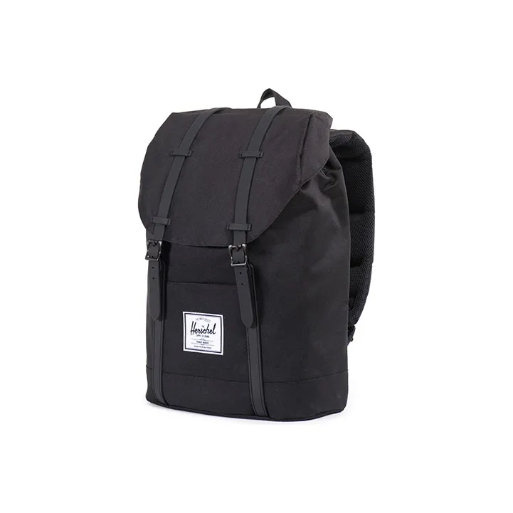 Herschel Polyester Backpack Regular Unisex Retreat Cool Black-1