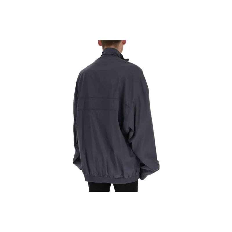 Balenciaga Jackets Coats Loose Fit Style Men's Dark Gray-1