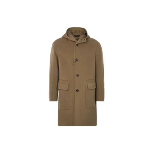 Ermenegildo Zegna Coats Men Camel