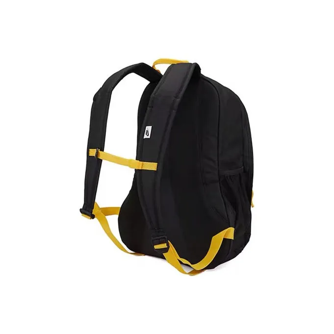 Nike Hayward Fabric Backpack Regular Unisex Black Yellow Color Blocking-1