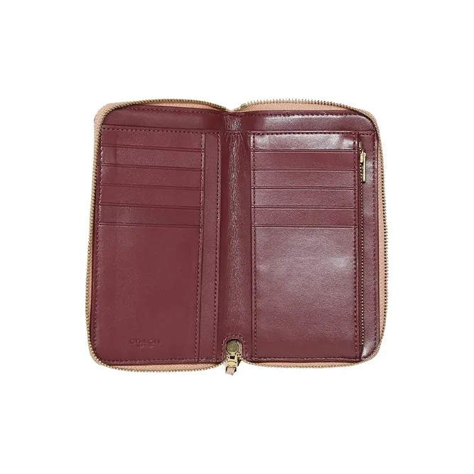 COACH Zip Around Wallets-5