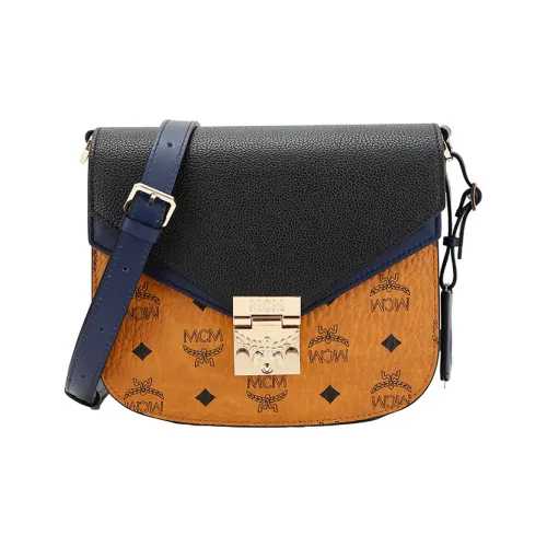 MCM Patricia Visetos Shoulder Bags