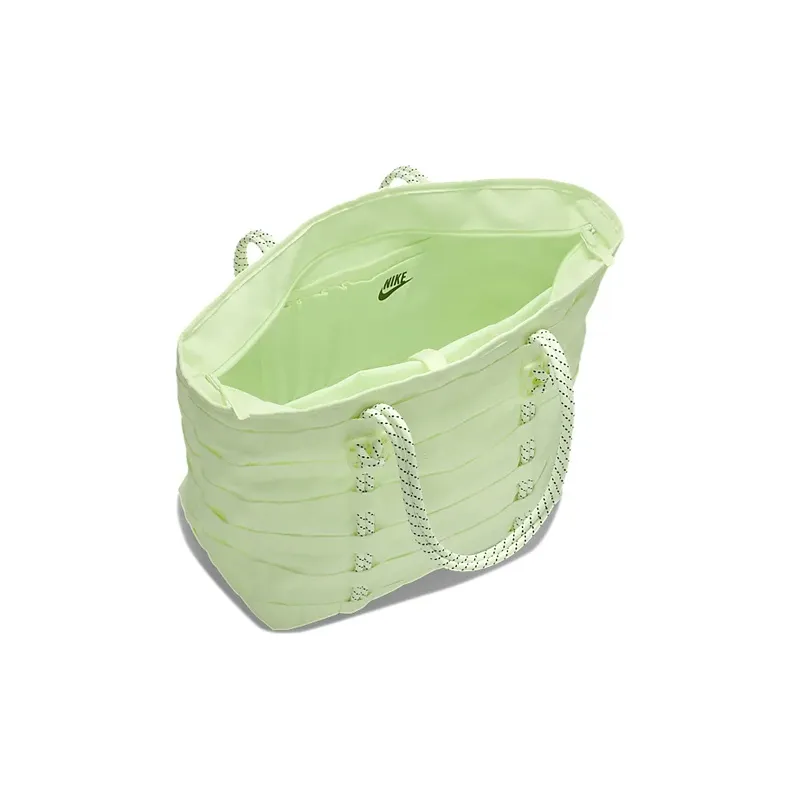 Nike Sportswear Polyester Tote Bag, Shoulder Bag, Handbag Regular Unisex Lime Green-3