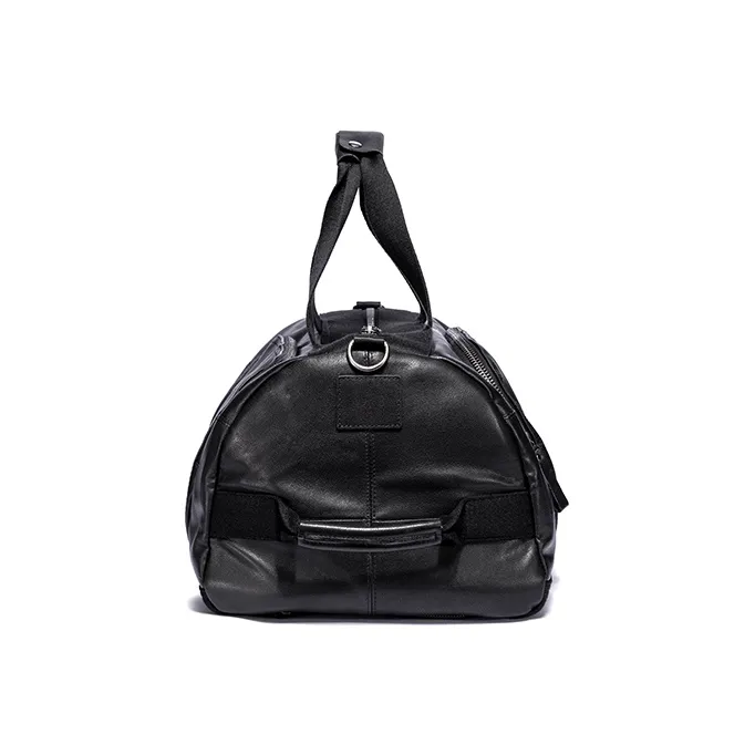 Ace Paul Cow Leather Handbags Travel Bags Regular Unisex Black-2
