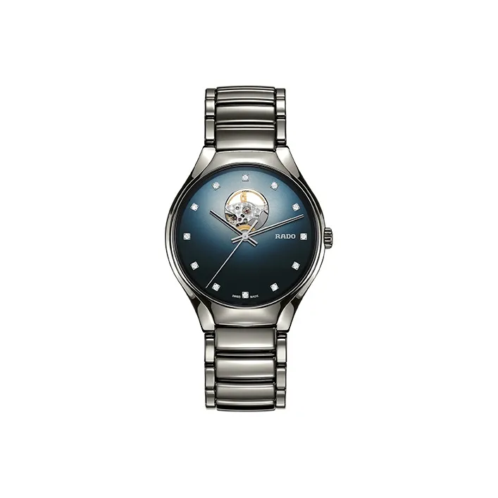 RADO Realme Collection Automatic Mechanical Movement Unisex Watch 40mm Blue Dial-0