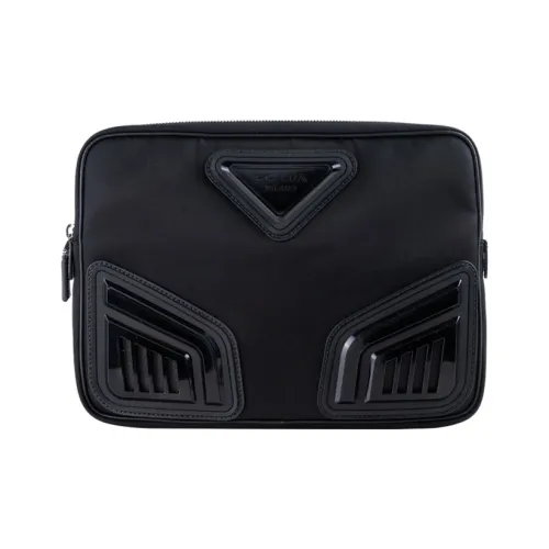 PRADA Nylon One Shoulder spring Crossbody Bag Regular Men's Black
