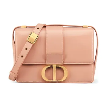 DIOR Smooth Cow Leather Box Bag, Crossbody Bag, Shoulder Bag Women's Rose Pink