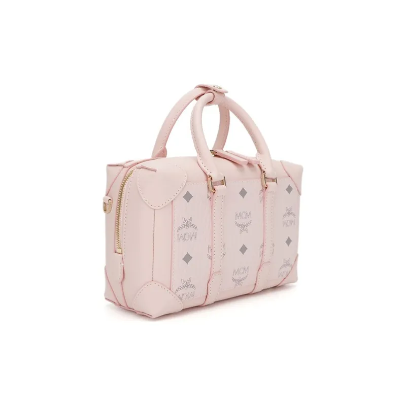 MCM Soft Berlin Visetos Handbags-1