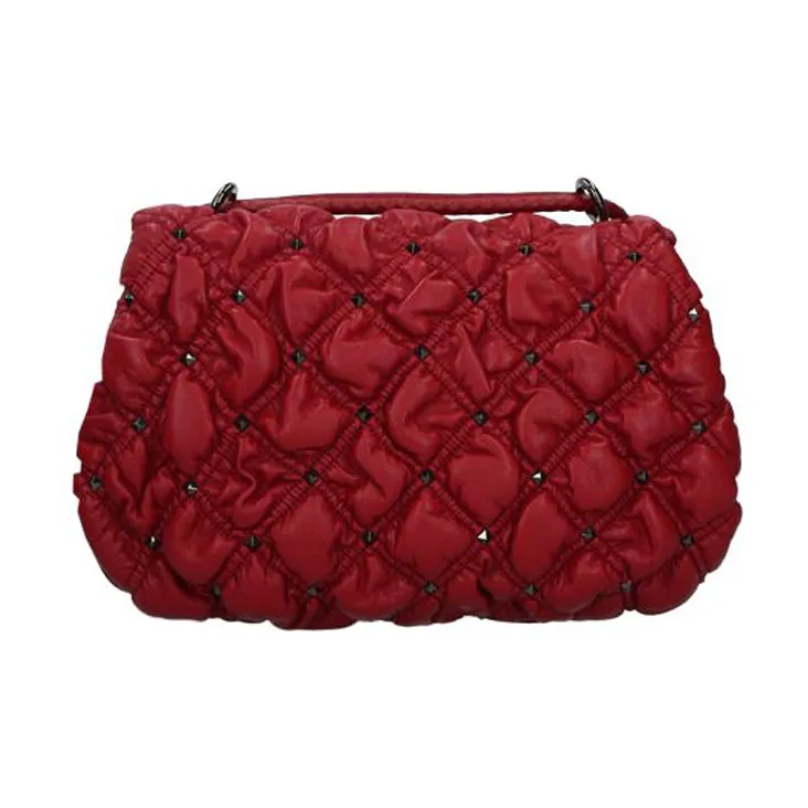 Valentino GARAVANI Leather Crossbody Bag Shoulder Bag Women's Red-2