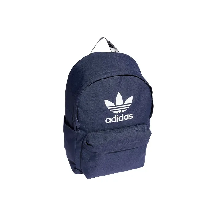 Adidas Originals Polyester Backpack Regular Unisex Navy Blue-1