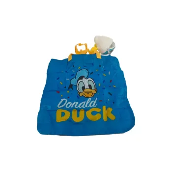 Disney Canvas Bag Coin Purse Regular Unisex Blue