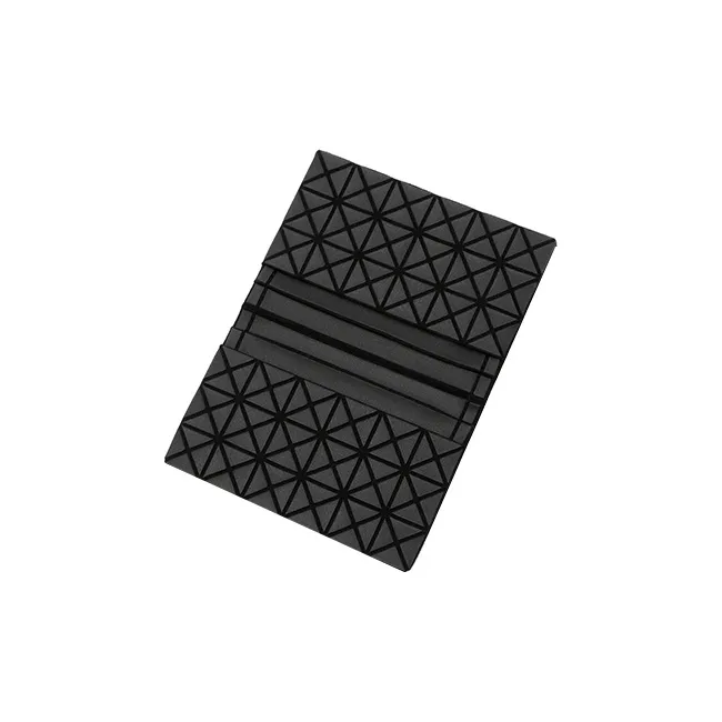 ISSEY MIYAKE Cotton And Polyurethane Wallet Unisex Black-2