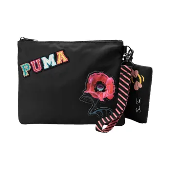 PUMA SUE TSAI Collaboration Fabric Wallet Regular Unisex Black