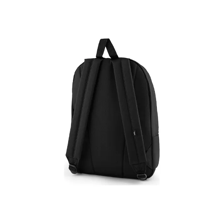 Vans Polyester Backpack Regular Unisex Black White Checkerboard-1