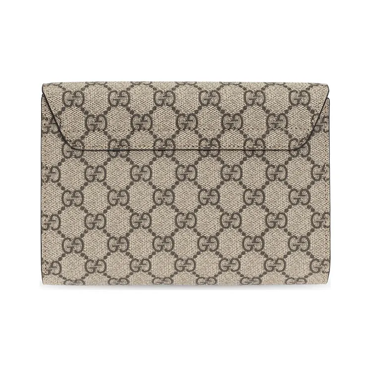 GUCCI Dionysus Canvas With Leather Canvas Bag Clutch Regular Women's Ebony-2