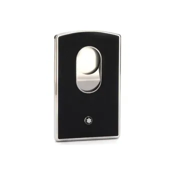 MONTBLANC Cow Leather Business Card Holder Men's Black