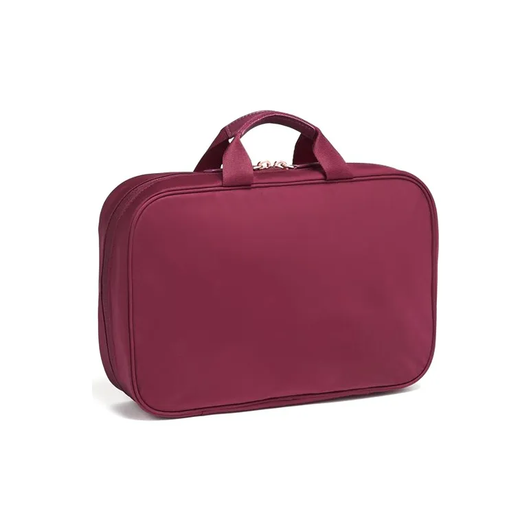 TUMI Voyageur Nylon Makeup Bag Women's Berry-1