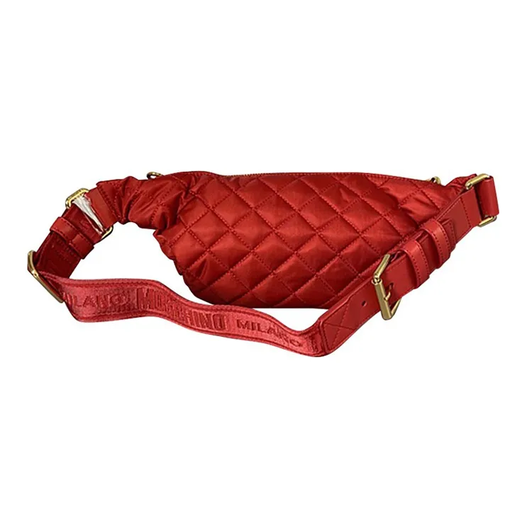 MOSCHINO Cotton Fanny Pack Women's Red-2