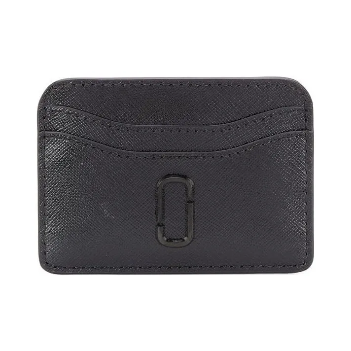 MARC JACOBS Leather Card Holder Card Holder Men's Black-0