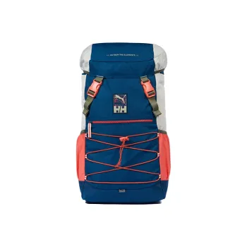 PUMA HELLY HANSEN Collaboration Nylon Fabric Backpack Unisex Blue