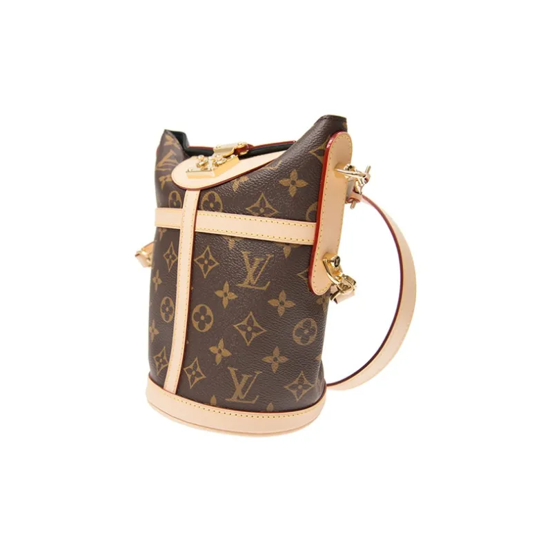 LOUIS VUITTON Duffle Bag Monogram Brown-2