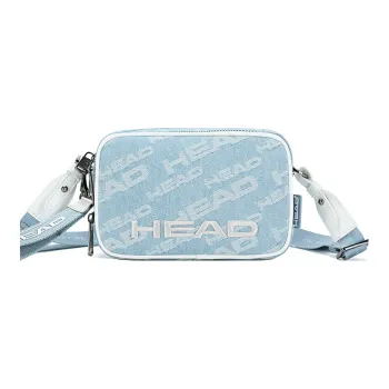 HEAD Cotton Crossbody Bag Shoulder Bag Women's Denim Blue