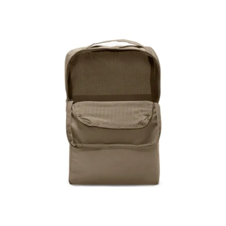 Nike Fabric Shoe Box Bag Clutch Handbag Regular Unisex Tan-4