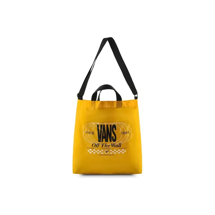 Vans Nylon Fabric Crossbody Bag Handbag Shoulder Bag Regular Unisex Yellow-0