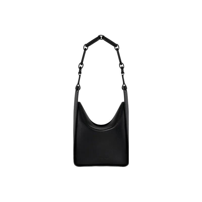 Balenciaga Tool 2.0 Grained Calfskin Bucket Bag Handbag Shoulder Bag Women's Black-0