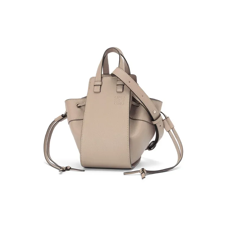 LOEWE Hammock Calfskin Hammock Bag Shoulder Bag Crossbody Bag Handbag Mini Women's Sand-1
