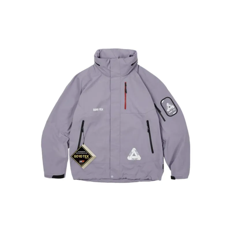 PALACE Jackets Men Purple Gray-2