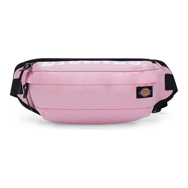 Dickies Polyester Dumpling Bag Crossbody Bag Sling Bag Regular Unisex Cherry Blossom Pink-3