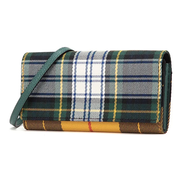 Burberry Burberry Bag Collection Fabric With Leather Wallets Shoulder Bag Crossbody Bag Women's Green-1