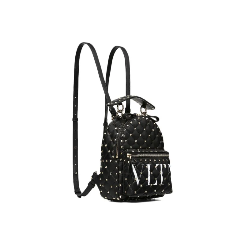 Valentino Sheepskin Backpack Mini Women's Black-1