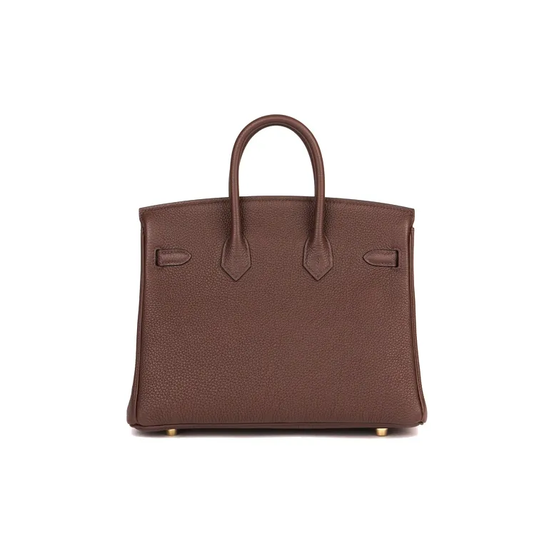HERMES Birkin Cow Leather Birkin Bag Handbags Women's Saddle Red-1