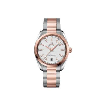 OMEGA AQUA TERRA 150 Meters Automatic Mechanical Movement Men's Watches Watch 38mm White Dial