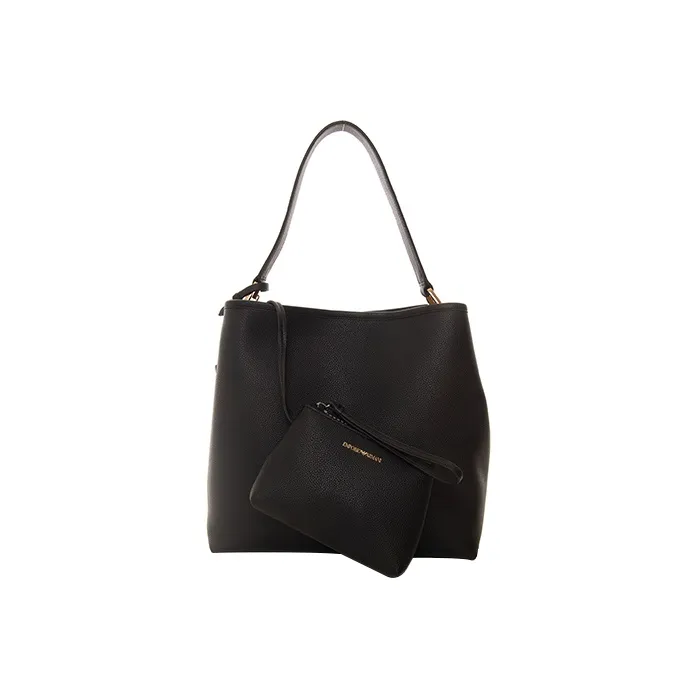 EMPORIO ARMANI Bucket Bag Combo Bag Women's Black-3