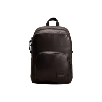 COACH Pacer Leather Backpack Large Size Men's Black