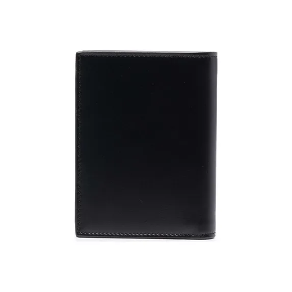 SAINT LAURENT Tiny Cassandre Credit Card Wallet-2