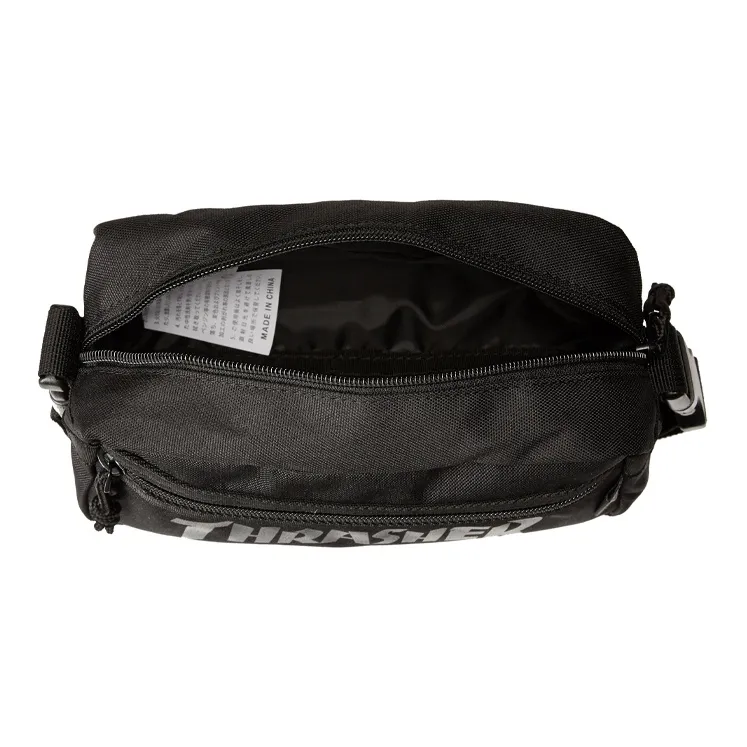 Thrasher Canvas Small Crossbody Bag Shoulder Bag Crossbody Bag Unisex Black-5